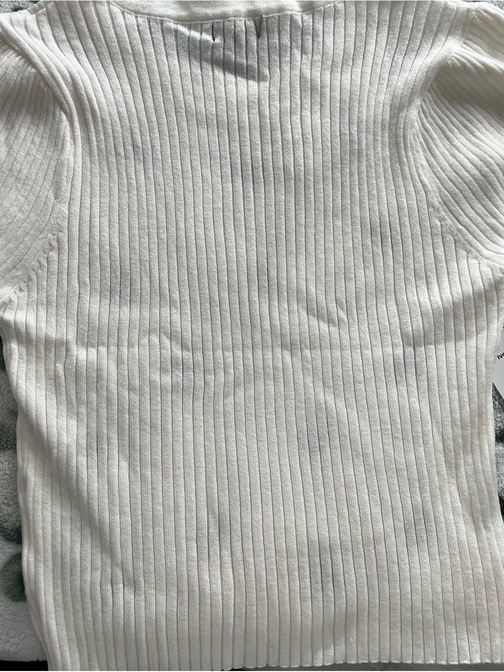 Ivory Bow Knit Top - DressUp - Picture 5 of 5